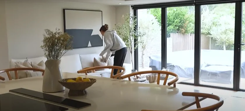 What is deep cleaning in the housekeeping