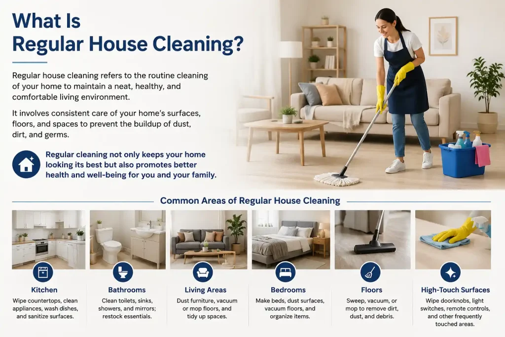 What Is Regular House Cleaning
