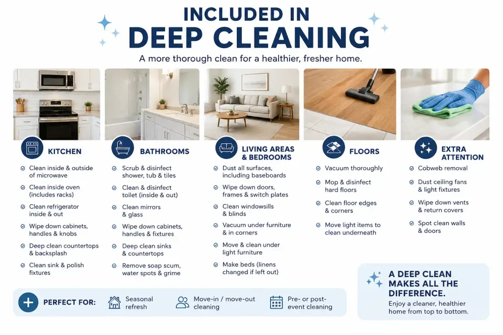 Included in Deep Cleaning?