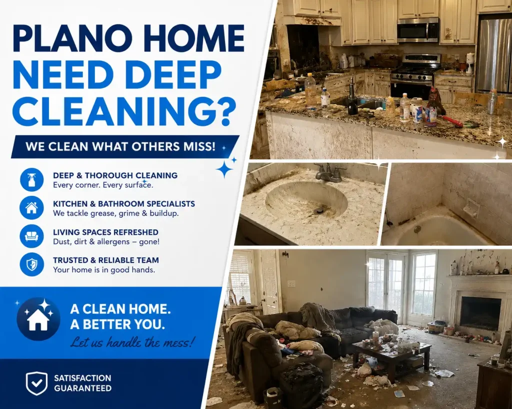 Plano Home Need Regular Cleaning