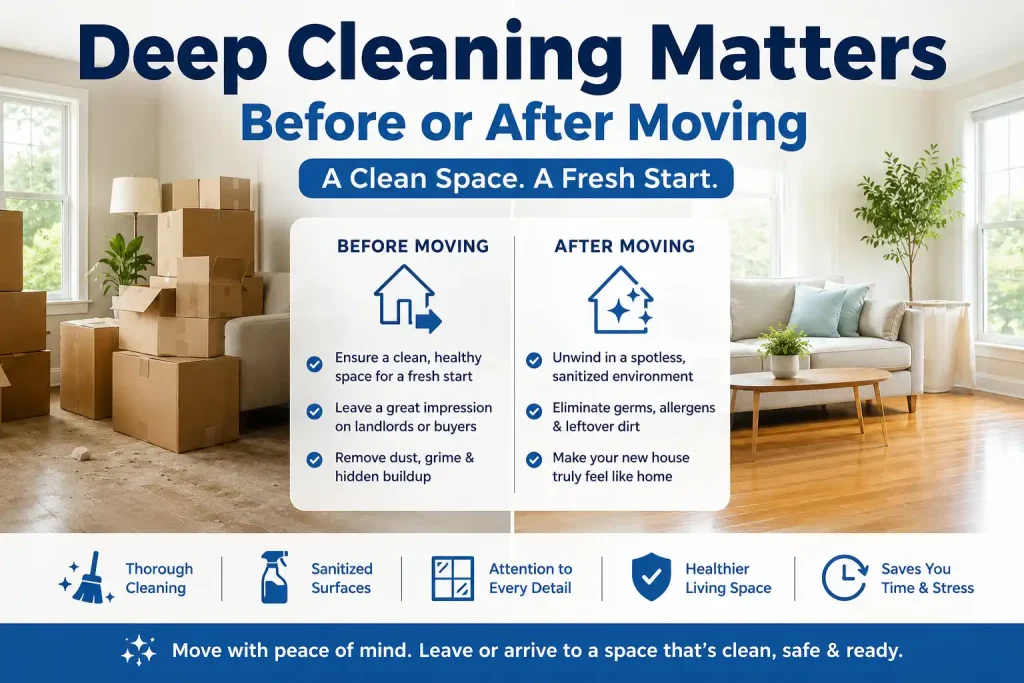 Move-In Cleaning Means